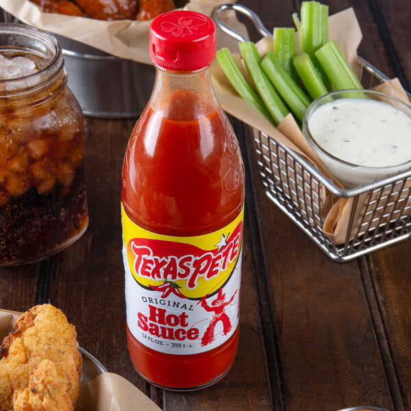 Texas Pete Original Hot Sauce 12 oz Bottles - Pack of 3